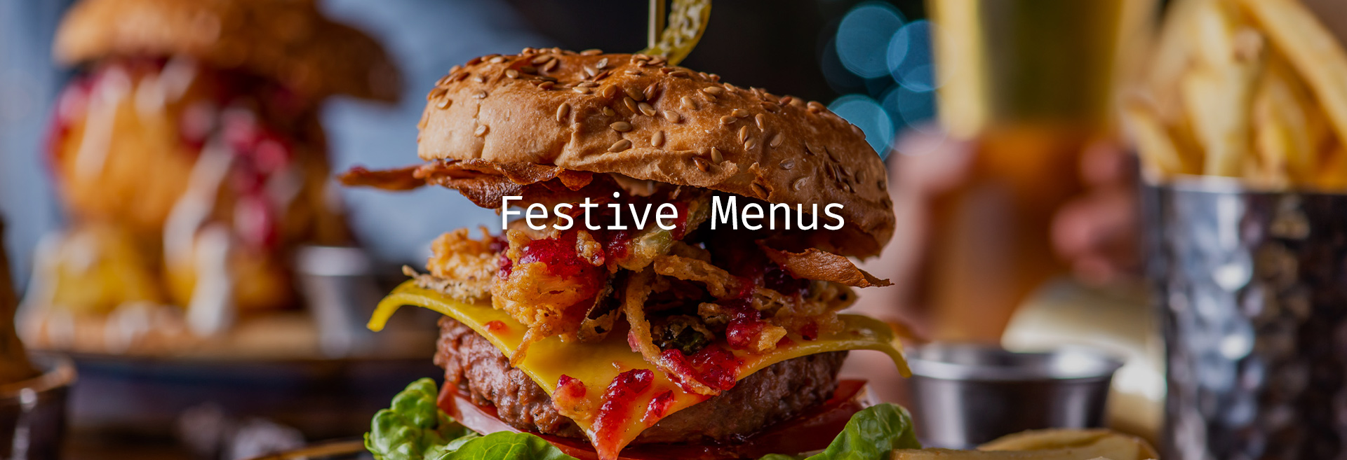 Festive Christmas Menu at Oakford Social Club 